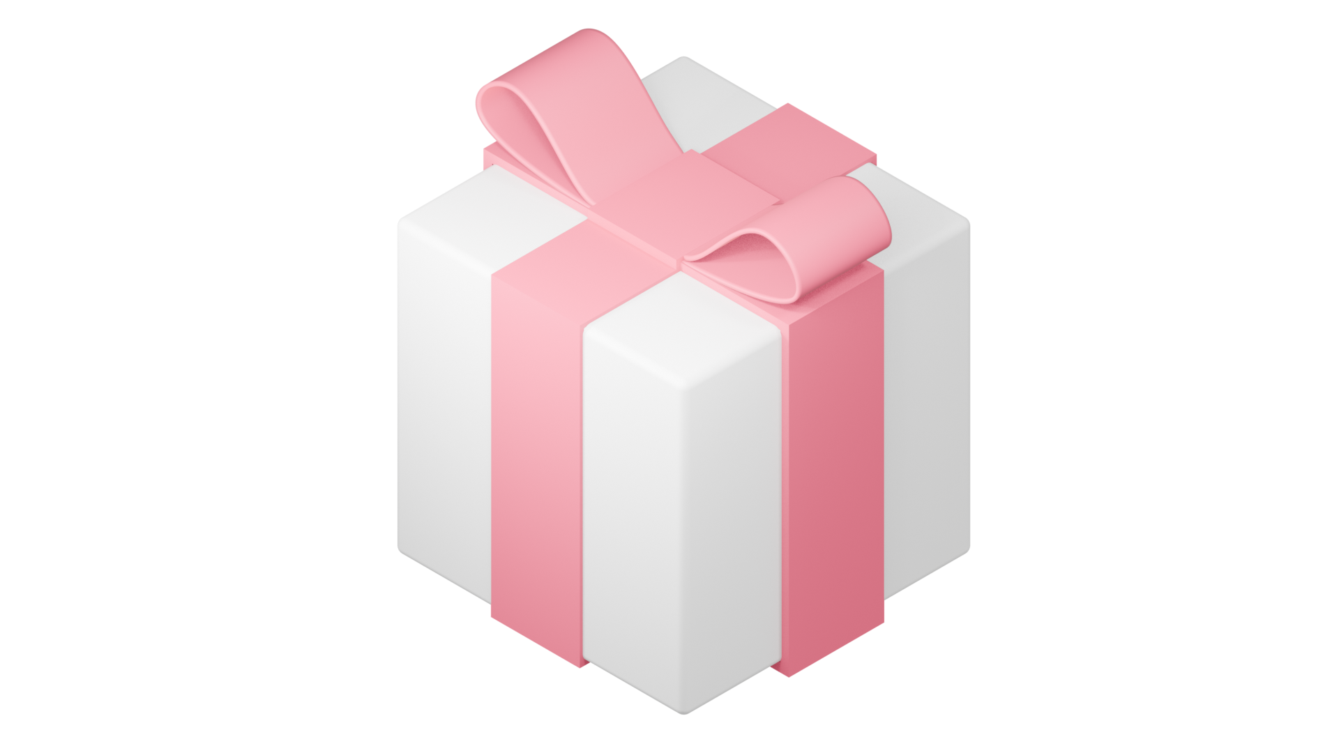 3D-Modell eines Geschenks als Symbol für perfekte Animation